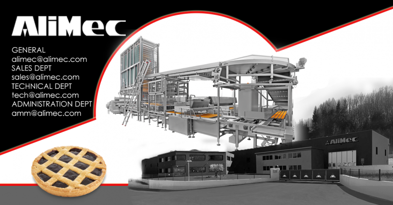 ALIMEC - Penawaran produksi peralatan otomatis sektor kue buatan Italia
