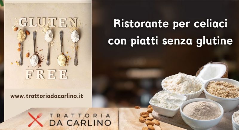 ristorante con menu senza glutine per celiaci