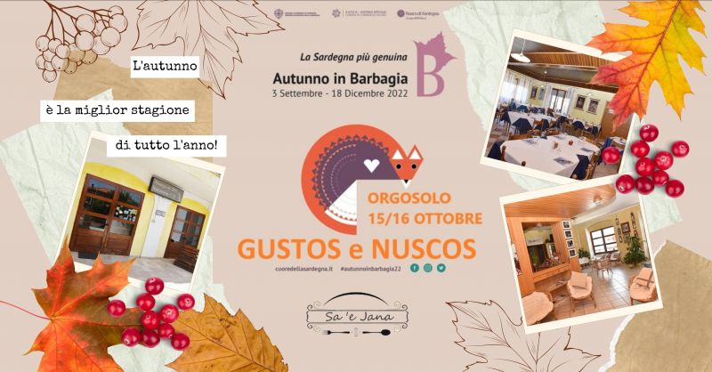 Albergo Ristorante Sa e Jana -  offerta menu pranzo autunno in Barbagia 2022 Orgosolo