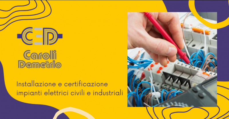 ELETTRICISTA CAROLI - Offerta ditta specializzata in installazione e certificazione di impianti elettrici civili Bergamo