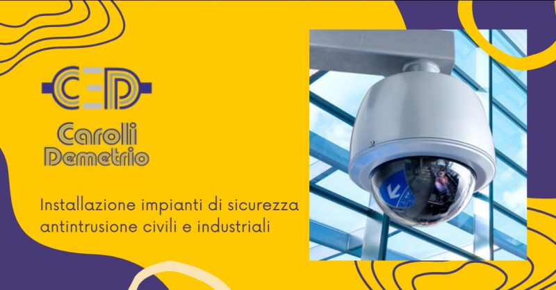 ELETTRICISTA CAROLI - Offerta impianti di sicurezza antintrusione Bergamo
