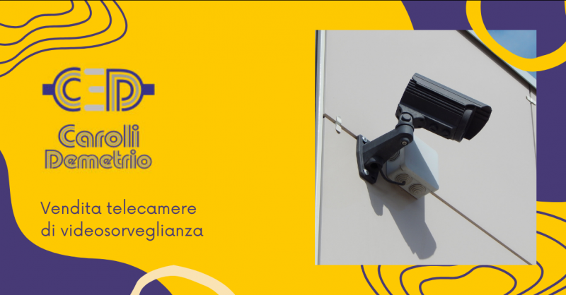 ELETTRICISTA CAROLI - Offerta negozio specializzato nella vendita di telecamere di videosorveglianza per la casa Bergamo