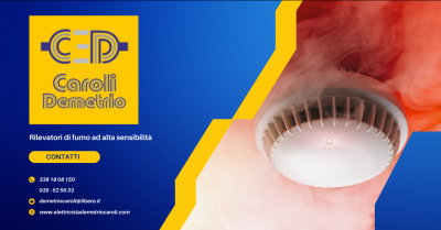 offerta consulenza installazione e manutenzione rilevatori di fumo ad alta sensibilita seriate bergamo