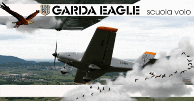 gardaeagle scuola volo occasione corso volo biposto per abilitazione trasporto passeggero