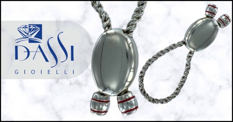DASSI Gioielli - Offerta online portachiavi argento 925 morbido con possibilità incidere logo