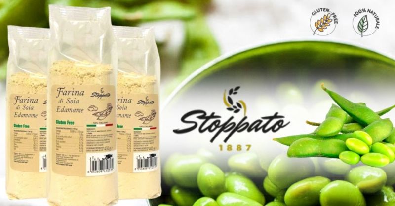 STOPPATO 1887 - Offerta vendita online farina di soia edamame senza glutine made in Italy