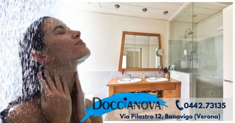 Offerta produzione box doccia su misura - Occasione vendita box doccia in cristallo provincia Verona