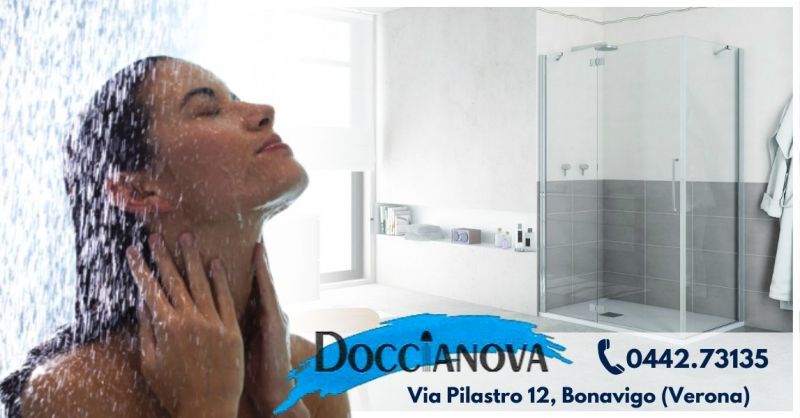 DOCCIANOVA - Offerta vendita installazione box doccia su misura design moderno Verona e provincia