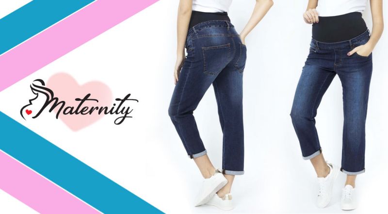 OFFERTA JEANS PREMAMAN BOYFRIENDS BARI - PROMOZIONE JEANS PREMAMAN IN DENIM ELASTICIZZATO BARI