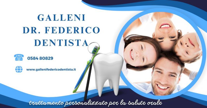 offerta trattamento personalizzato per la salute orale dentista Versilia