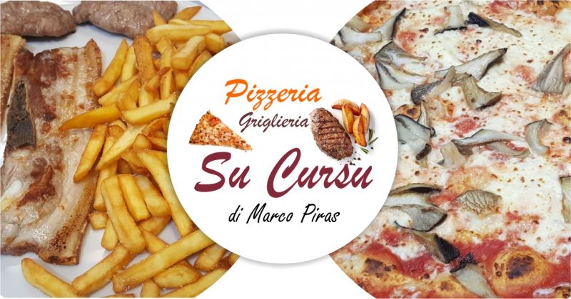 SU CURSU OLIENA - OFFERTA PIZZERIA GRIGLIERIA CON TERRAZZA COPERTA