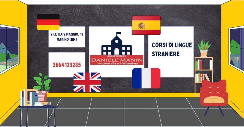 ASSOCIAZIONE DANIELE MANIN - Offerta lezioni di lingue straniere Marino