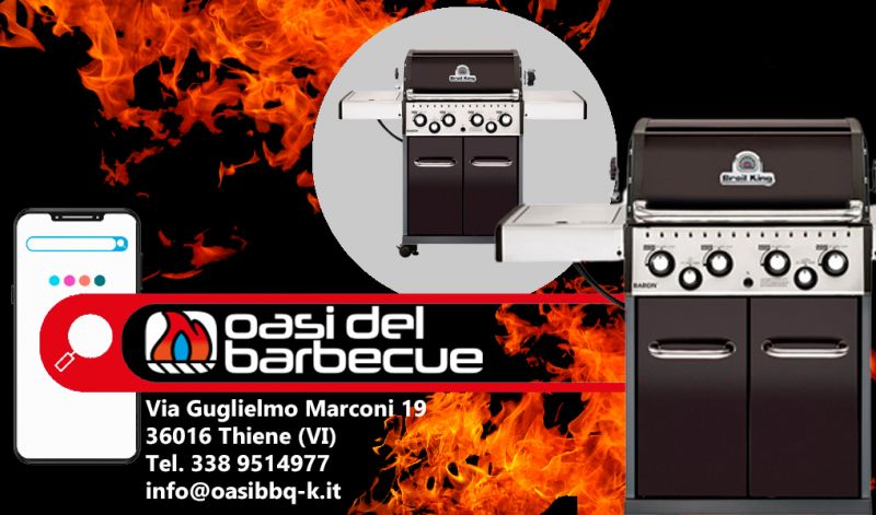 Offerta miglior prezzo Barbecue Baron 490 a Vicenza - Occasione  barbecue a gas professionale con griglia in ghisa Vicenza