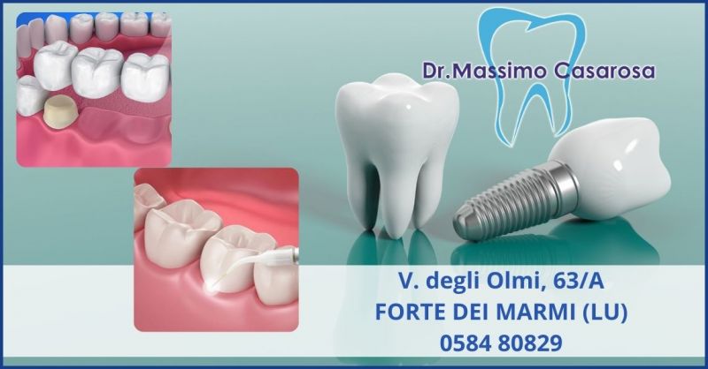 promozione protesi dentali fisse e mobili studio dentistico Lucca