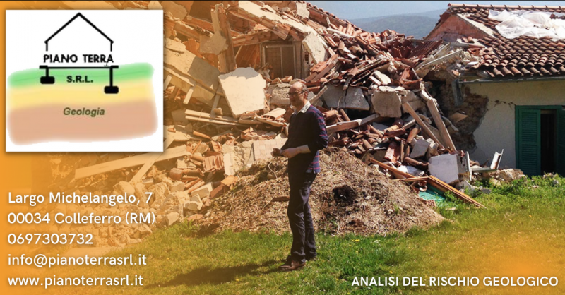 PIANO TERRA SRL - Offerta servizio di analisi del rischio geologico Roma e provincia