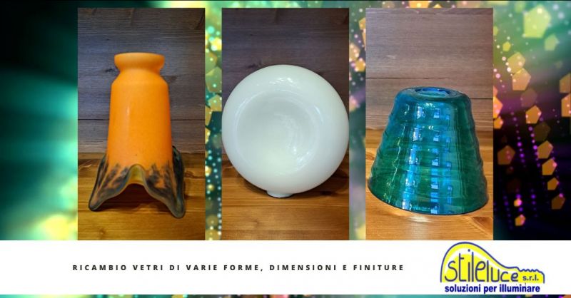 Vetri di ricambio per lampadari in Versilia