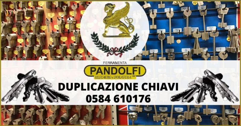 offerta servizio duplicazione chiavi Lucca e Versilia - PANDOLFI SAS