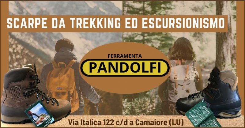 offerta scarpe da trekking per escursioni e passeggiate montagna - PANDOLFI SAS