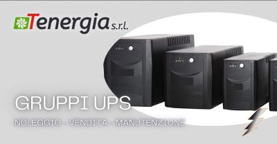 tenergia srl offerta noleggio gruppi di continuita ups latina