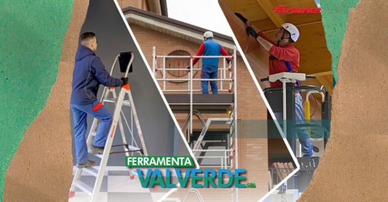 scale e trabattelli firmati Faraone a Botticino