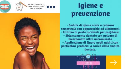  occasione sedute di igiene orale a pordenone offerta sbiancamento dentale con polvere di bicarbonato ultra micronizzata dentista a pordenone