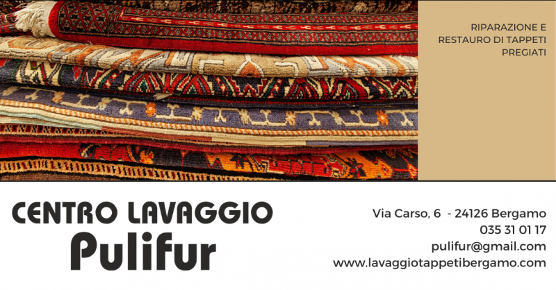  CENTRO LAVAGGIO PULIFUR - Lavaggio, riparazione e restauro tappeti  Bergamo