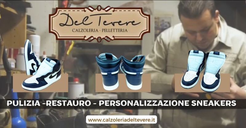 offerta servizio di pulizia e Personalizzazione Sneakers Versilia