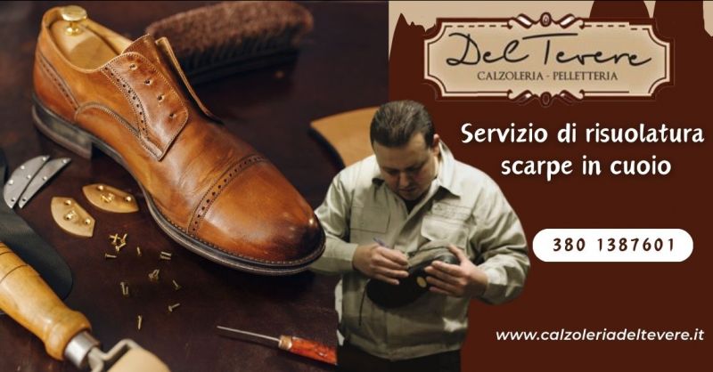 offerta calzoleria per risuolatura scarpe in cuoio