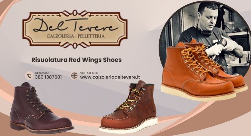 calzoleria specializzata nella risuolatura Red Wings Shoes