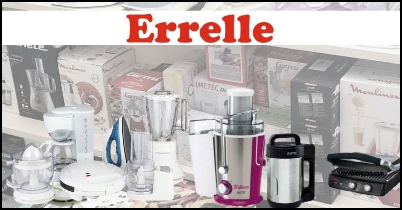 promozioni vendita piccoli elettrodomestici delle migliori marche Lucca e Versilia - ERRELLE REGALI