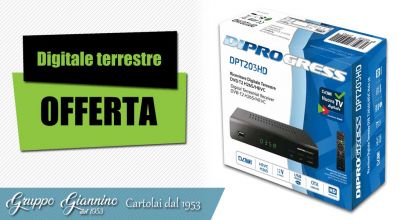 offerta ricevitore digitale terrestre cosenza promozione decoder dpt203hd cosenza