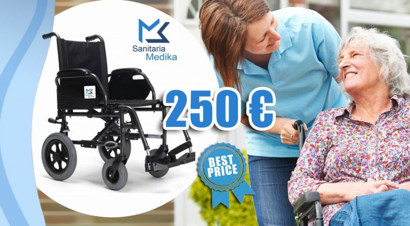 OFFERTA CARROZZINA DA TRANSITO CON BRACCIOLI ESTRAIBILI BARI - PROMOZIONE CARROZZINA PIEGHEVOLE DA TRANSITO PER DISABILI BARI