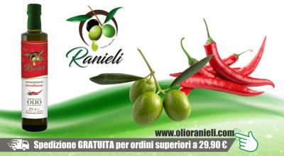  azienda agricola fratelli ranieli promozione olio extravergine oliva al peperoncino vibo valentia promozione vendita online olio oliva al peperoncino