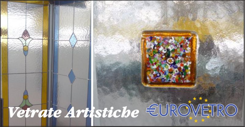 eurovetro offerta vetrate artistiche - occasione vetrate dipinte a mano perugia