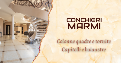 offerta servizio fornitura colonne quadre tornite occasione servizio realizzazione capitelli balaustre brescia