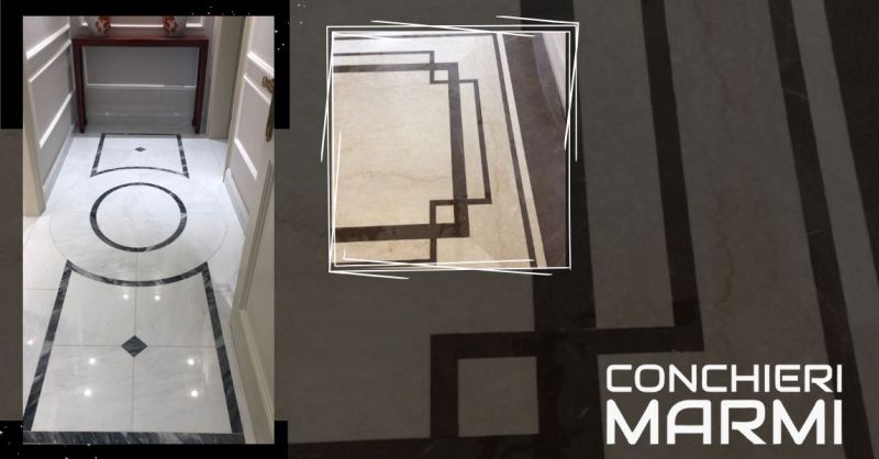 pavimenti in marmo personalizzati