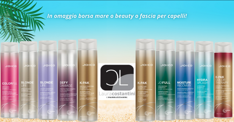 Offerta vendita shampoo professionale Joico Tivoli - promozione vendita prodotti protettivi per i capelli in estate Tivoli