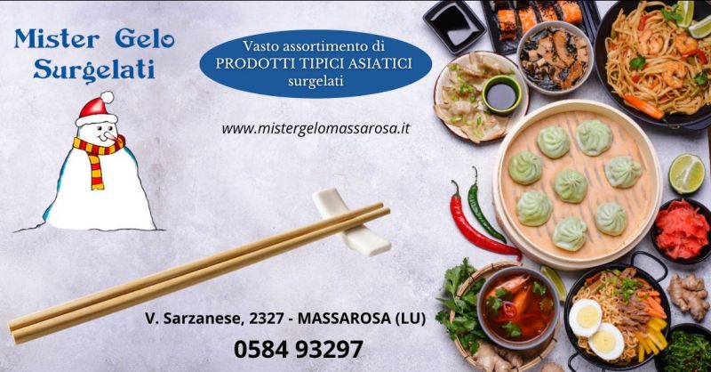 negozio piu fornito prodotti surgelati cucina cinese e giapponese