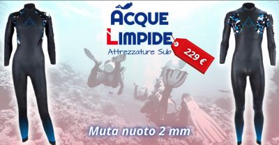 offerta muta da nuoto a manica lunga uomo catania occasione muta donna manica lunga siracusa