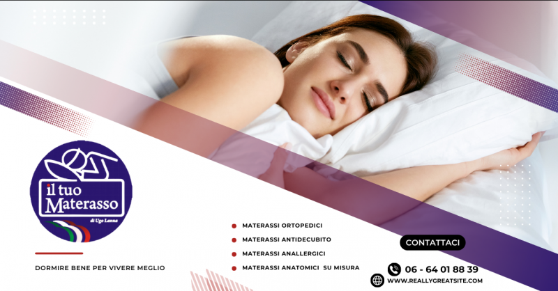 Offerta materassi anallergici in memory Colleferro - occasione materassi anatomici su misura a Roma