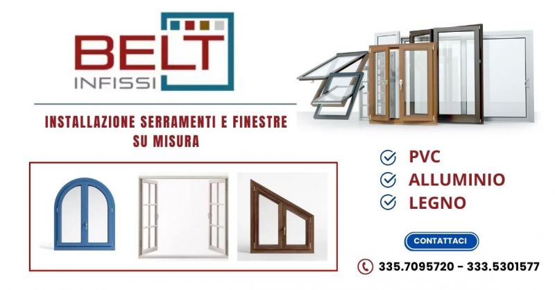 installazione serramenti e finestre su misura