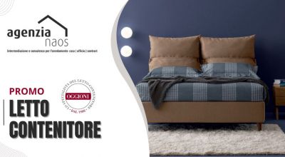  offerta oggioni letto contenitore soluzione spazio