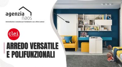 offerta arredo versatile e polifunzionale clei per casa e business