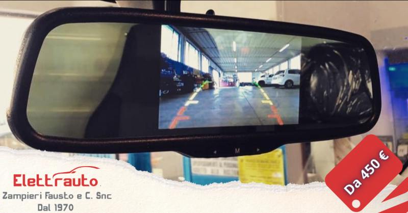 Offerta specchietto retrovisore telecamera posteriore - occasione specchietto monitor San Zeno