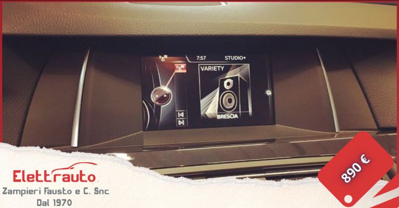 Offerta autoradio BMW Brescia - occasione autoradio Android BMW serie cinque San Zeno Naviglio