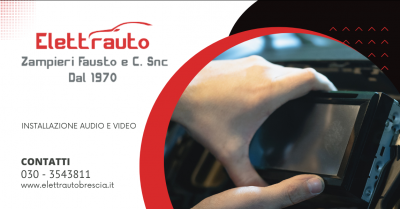 offerta elettrauto provincia di brescia occasione servizio installazione audio e video per auto san zeno naviglio