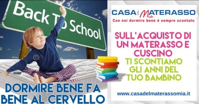 offerta materasso e cuscino a prezzo scontato