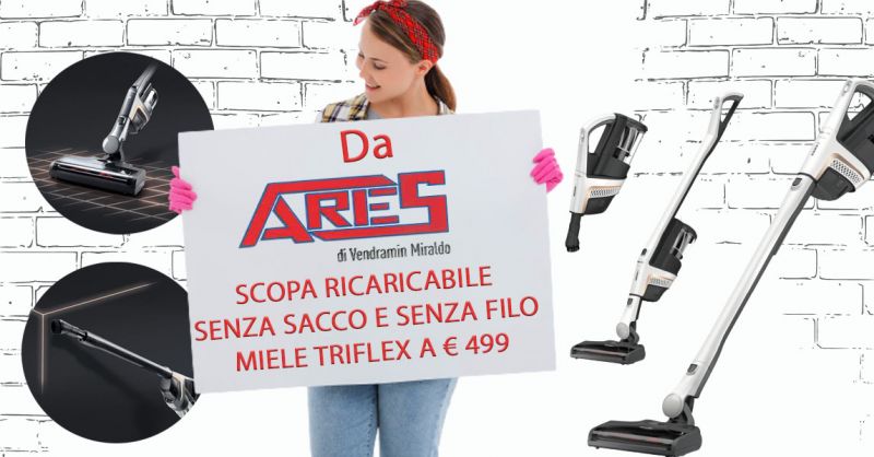 Offerta Miele Triflex Aspirapolvere senza Fili Thiene - Occasione Aspirapolvere senza sacco Miele Schio