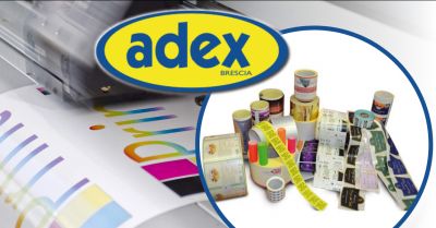 adex offerta produzione etichette adesive consegna rapida brescia