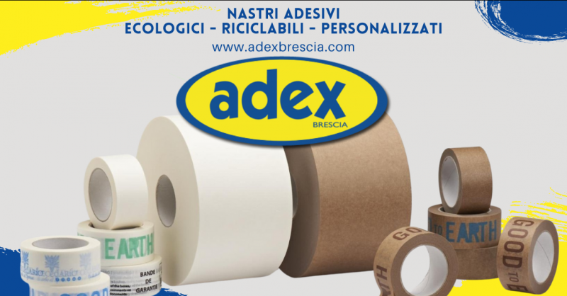 Offerta vendita nastri adesivi ecologici e riciclabili Brescia - occasione produzione nastri adesivi personalizzati Brescia